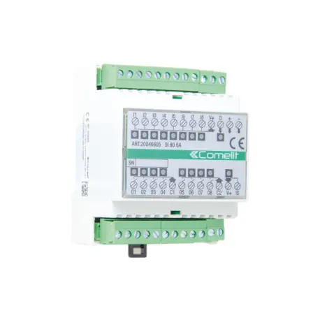 Module Sh 9E Dig -8S Ralis 6A Sur Din (918006A) - COMELIT 20046605