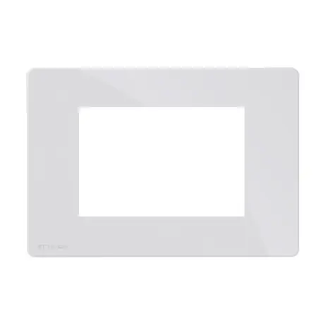 Façade Blanche One Compatible Bticino Axolute 3 Modules - COMELIT ONE/PW/BA3