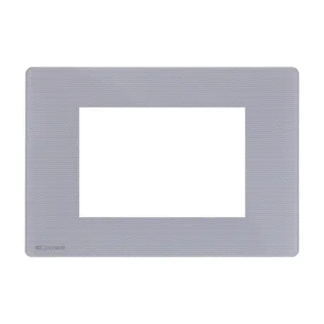 Façade Gris Perle One Compatible Bticino Axolute 3 Modules - COMELIT ONE/PP/BA3