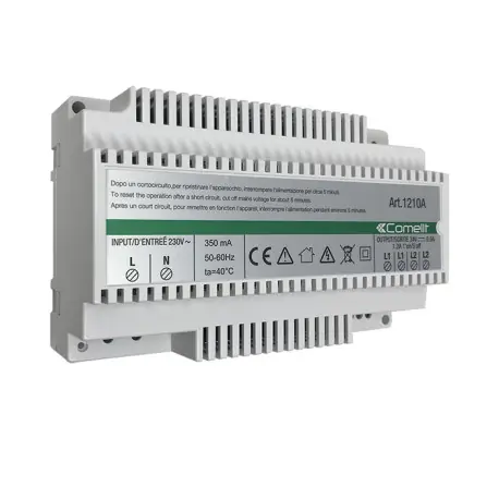 Alimentation 2 Fils Pour Platine Ultra, Bp Au-Delà De 30 Lgts - COMELIT 1210A
