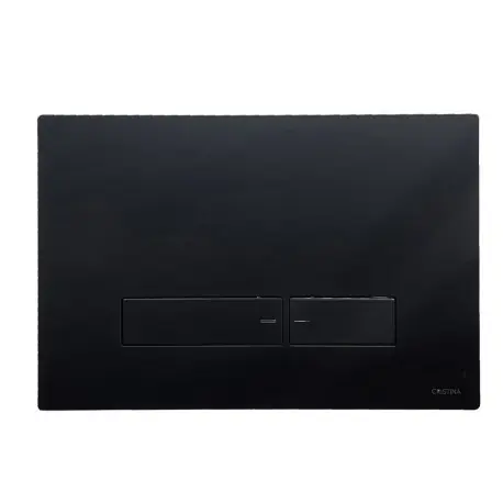 Plaque Pour Wc Suspendu Blackmat - CRISTINA ONDYNA AC10013