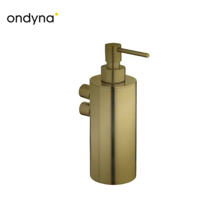 Distributeur De Savon Inox Or Brosse - CRISTINA ONDYNA AX01296I