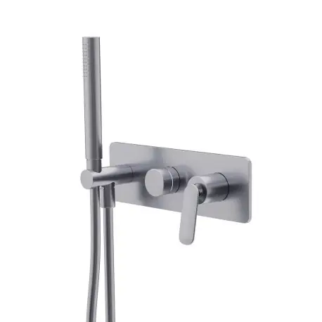 Facade Douche/Bain Douche 2 Sorties Alux - CRISTINA ONDYNA FL60215