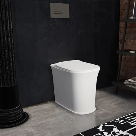 Wc New Yorker Blanc Brillant - CRISTINA ONDYNA WCNY01