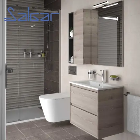 Plan vasque IBERIA 710 porcelaine blanche - SALGAR 97070