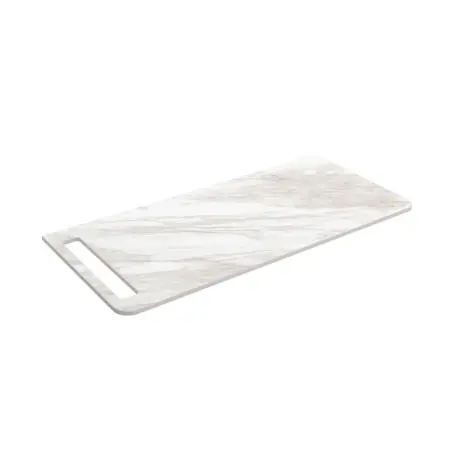 Plan de toilette UNIIQ 990 MARBRE blanc 990x12x460mm - SALGAR 97375
