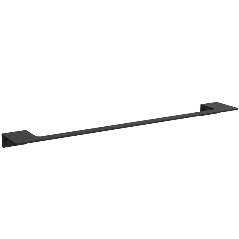 Barre porte-serviette SQUARE 54 NOIR MAT 550 x 75 x 28 mm - SALGAR 103338