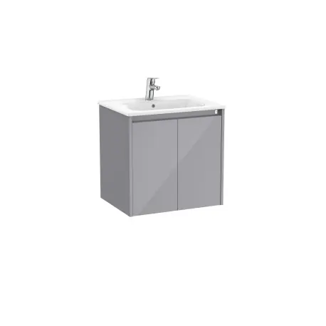 Tenet Unik 2 Portes 600 Mm Gris Galet Brillant - ROCA A851773516