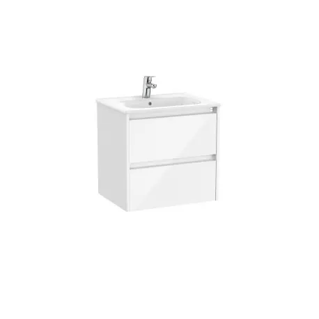Tenet Unik 2 Tiroirs 600 Mm Blanc Brillant - ROCA A851775806