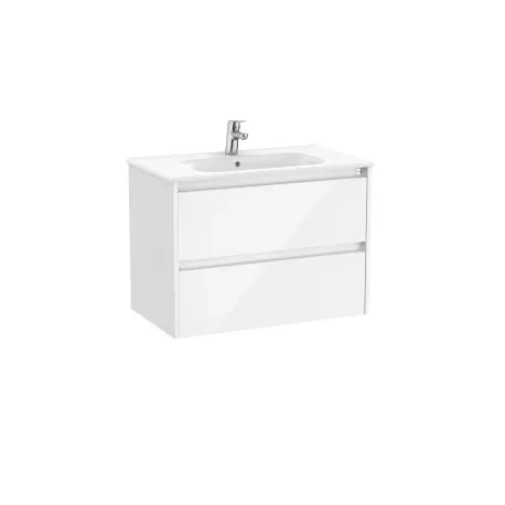 Tenet Unik 2 Tiroirs 800 Mm Blanc Brillant - ROCA A851777806