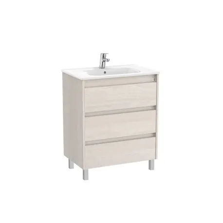 Tenet Unik 3 Tiroirs 700 Mm Frêne Nordic - ROCA A851780434
