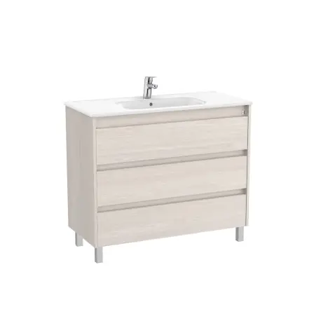 Tenet Unik 3 Tiroirs 1000 Mm Frêne Nordic - ROCA A851782434