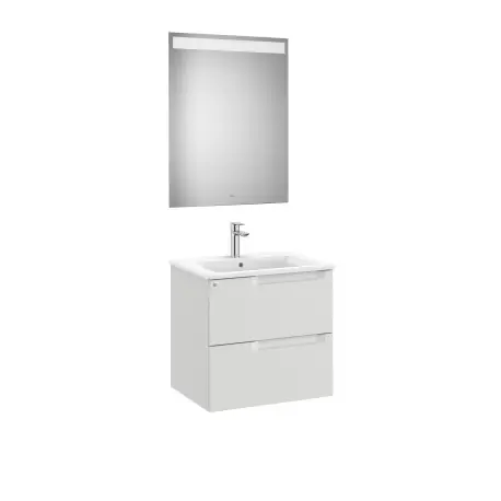 Aleyda Pack 2 Tiroirs 600 Mm Gris Pierre Mat - ROCA A851833514