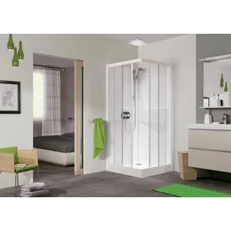 Cabine Kineprime 80 Coulissant Bas Transparent Th - KINEDO CA530TTN