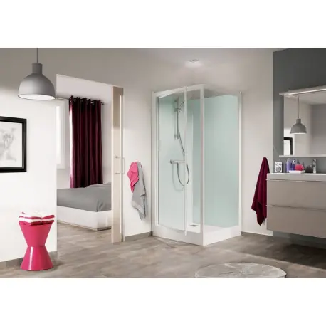 Cabine Kineprime Glass 80 Pivotant Hautth - KINEDO CA731TTN