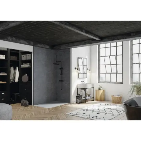 Panneau Mural Kinewal Design 3mm 1000X2020 Beton Fonce - KINEDO PM382