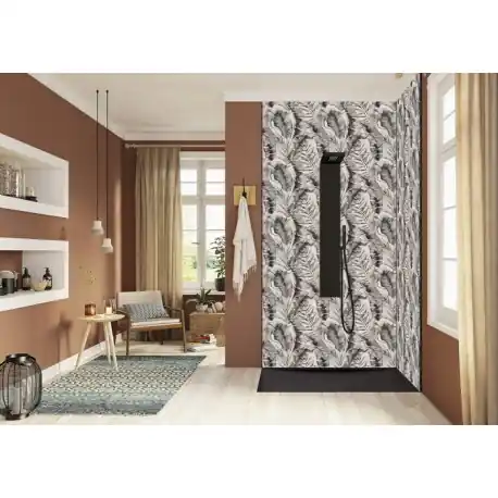 Panneau Mural Kinewal Design 3mm 1250X2500 Bananiers NB - KINEDO PM820