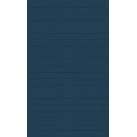 Panneau Mural Kinewal Design 3mm 1250X2500 Lambris horizontal bleu nuit - KINEDO PM849