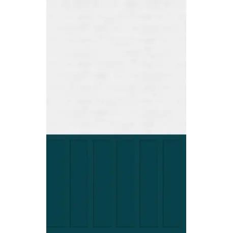 Panneau Mural Kinewal Design 3mm 1250X2500 Mixte bleu nuit + enduit blanc - KINEDO PM854
