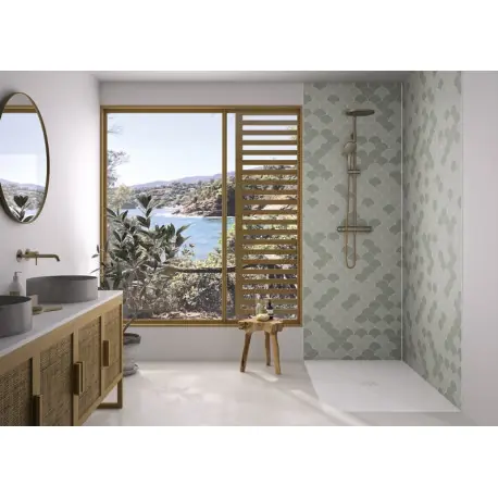 Panneau Mural Kinewal Design 3mm 1500X2020 Ecaille sauge - KINEDO PM932