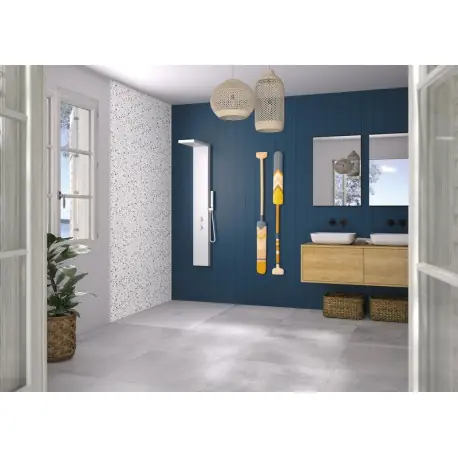 Panneau Mural Kinewal Design 3mm 1500X2020 Lambris vertical bleu nuit - KINEDO PM951