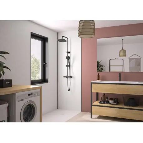 Panneau Mural Kinewal Design 3mm 1500X2500 Enduit terracotta - KINEDO PM1028