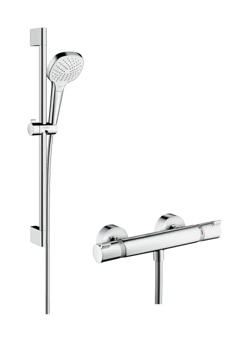 Combi Croma Select E Vario 0,65m/Ecostat Comfort, blanc/chromé (27081400)