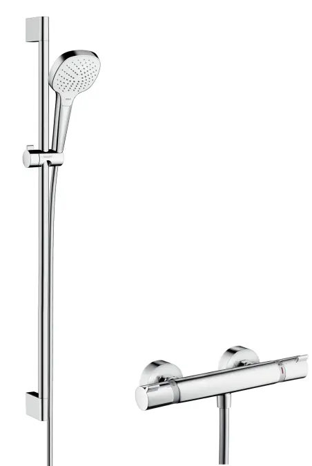Combi Croma Select E Vario 0,90m/Ecostat Comfort, blanc/chromé (27082400)