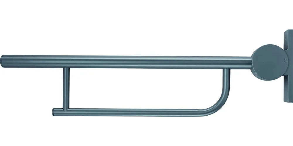 Barre de relèvement repliable bleue PMR (S636036)