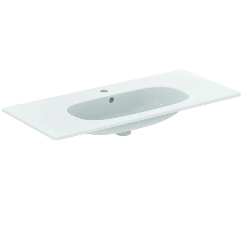 TESI Lavabo-plan 102,5 x 45 cm blanc (T350801)