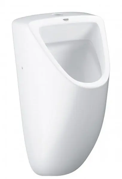 Bau Ceramic Urinoir, Blanc alpin (39439000)