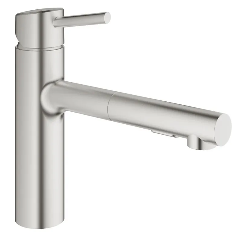 Concetto Mitigeur monocommande Évier, Supersteel (30273DC1)