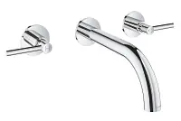 Atrio Mélangeur 3 trous 1/2" Lavabo Taille S, Chromé (20169003)