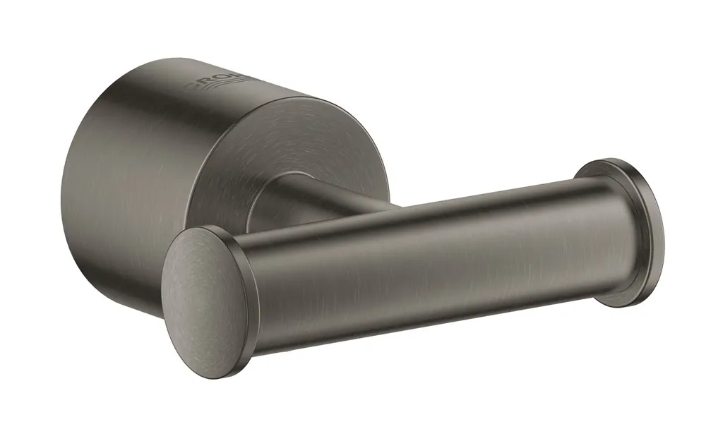 Atrio Patère murale Hard graphite brossé (40312AL3)