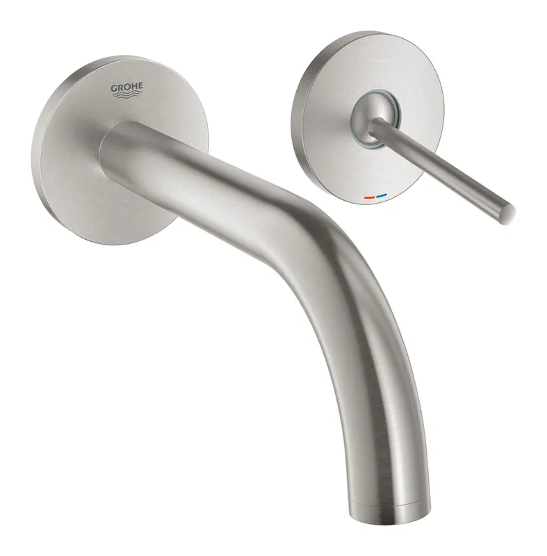 Atrio Mitigeur monocommande 2 trous lavabo, Supersteel (19287DC3)