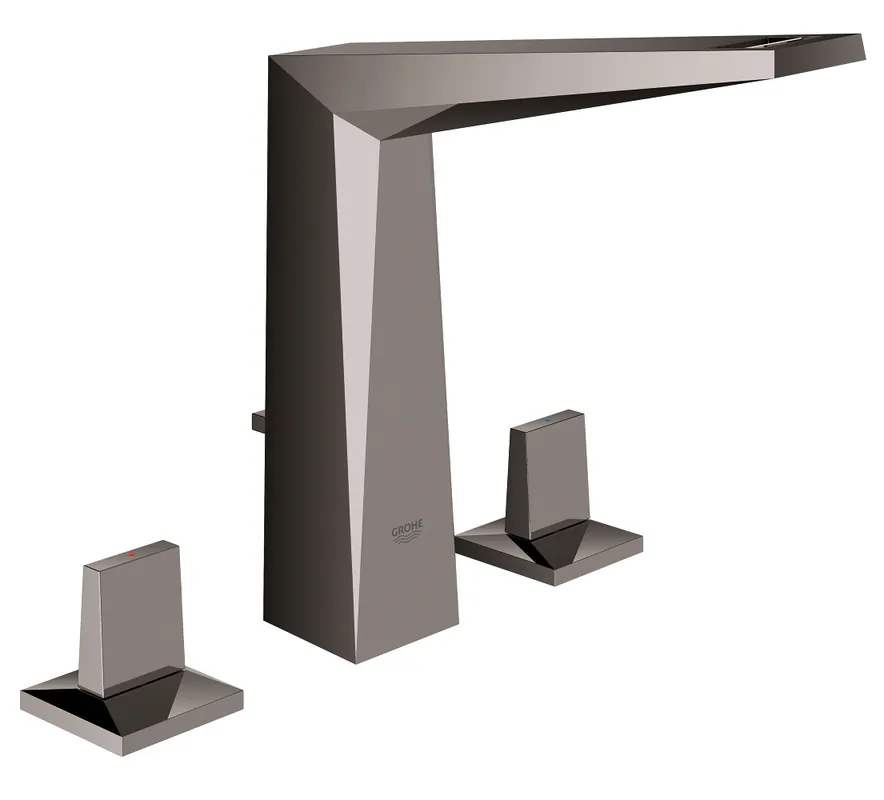 Allure Brilliant Mélangeur 3 trous 1/2" Lavabo Taille M, Hard Graphite (20344A00)