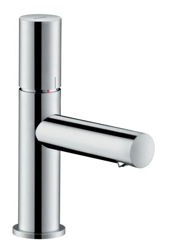 UNO Mitigeur lavabo 80, poignée zéro, bonde à écoulement libre, chromé (45005000)
