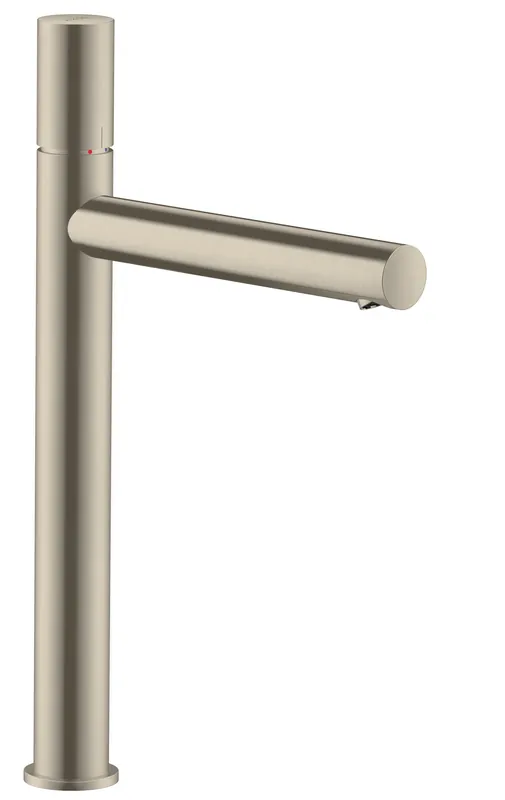 UNO Mitigeur lavabo 260, poignée zéro, bonde à écoulement libre, nickel brossé (45004820)