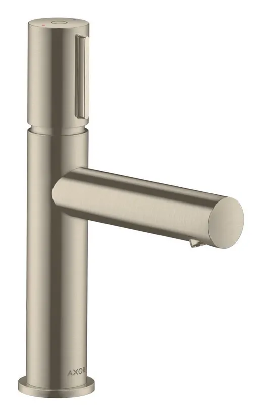 UNO Mitigeur lavabo Select 110, bonde à écoulement libre, nickel brossé (45012820)