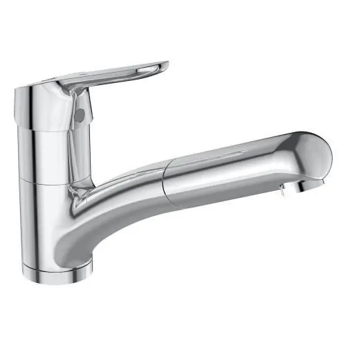 Mitigeur d‘Évier avec douchette, chrome (BC143AA)