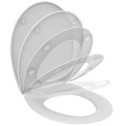 Ideal Standard Universal WC siège blanc , avec freins de chute (E131801)