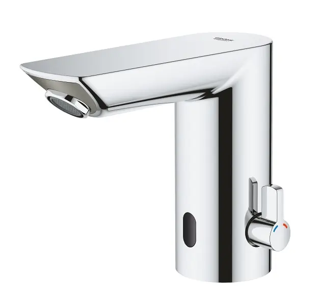 Bau Cosmopolitan E Mitigeur lavabo infrarouge 1/2″ avec limiteur de température ajustable, Chromé (36451000)