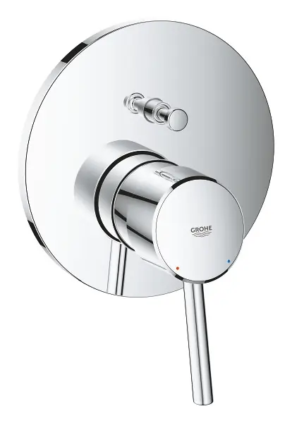Concetto Mitigeur mécanique encastrable 2 sorties avec inverseur (24054001)