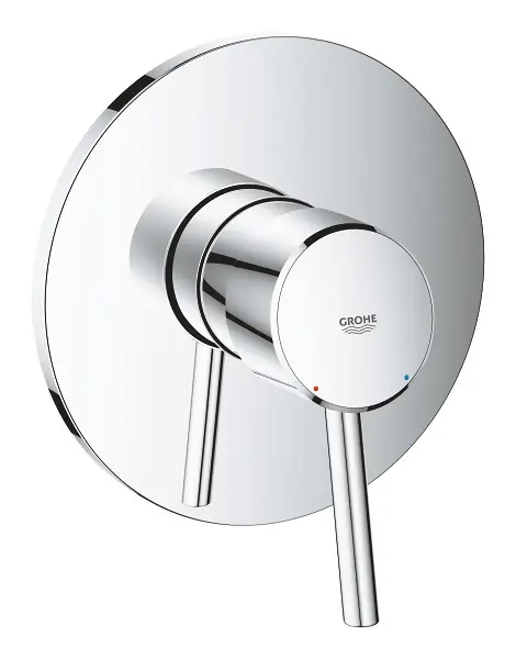 Concetto Mitigeur mécanique de douche, 1 sortie, Chrome (24053001)
