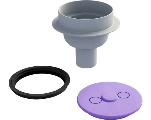 Siphon vertical pour receveur à carreler Jackon Aqualine Easy (4515479)