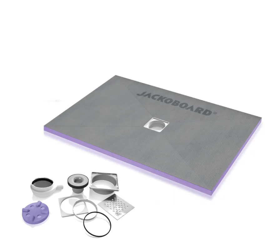 Receveur de douche à carreler Aqua Centré 1200 x900x40mm siphon horizontal offert (4512089 + 4512007)