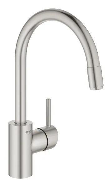 Concetto Mitigeur monocommande évier, Zero SuperSteel (32663DC3)