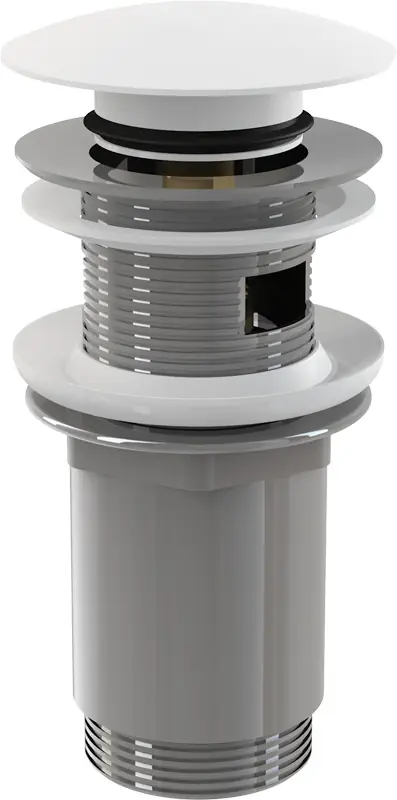 Bonde pour lavabo clic-clac 5/4 " Avec trop-plein (A392B)
