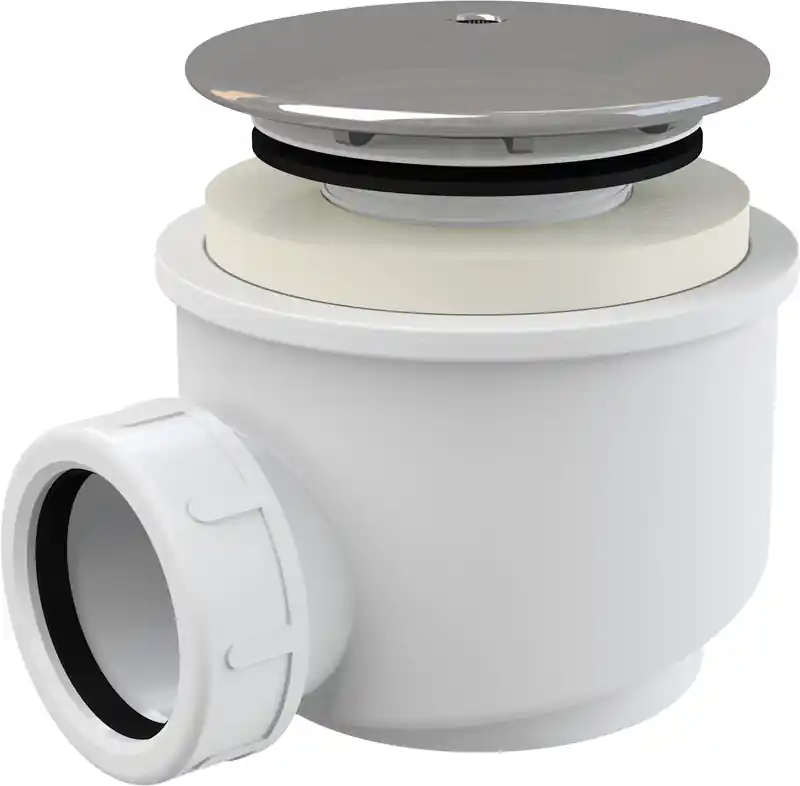Siphon pour receveur de douche, chromé 60 (A47CR-60)