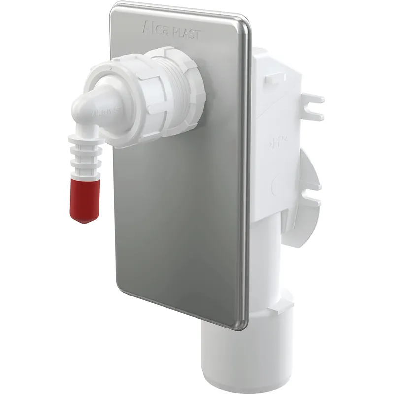 Siphon Entonnoir DN40 et DN50 avec cache en acier inoxydable (AKS7)